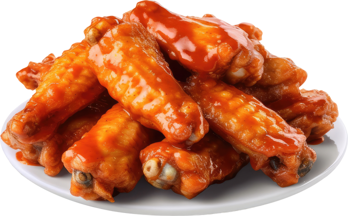 Buffalo chicken wings.